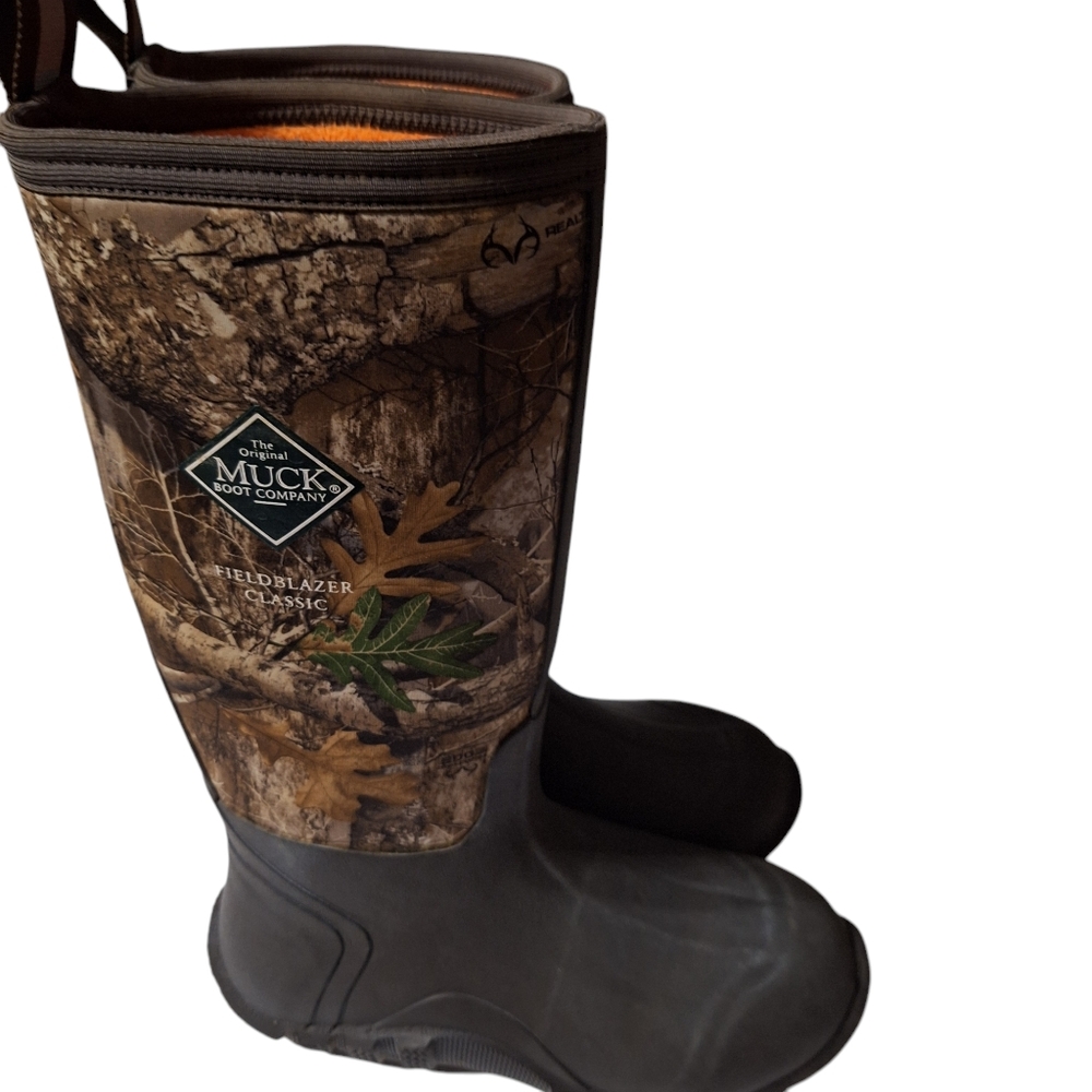 Pre-Owned The Original Muckboot Company Men's Fieldblazer Classic Camouf…
